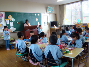 柳井幼稚園　昼食